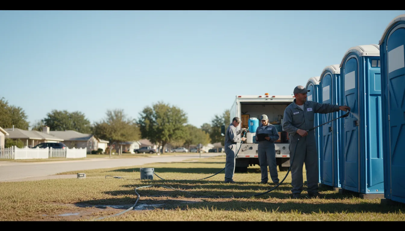 Long-Term Portable Toilet Rental in Dysart, IA near me